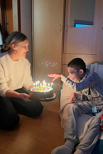 День рождения — дома