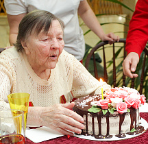 День рождения — дома